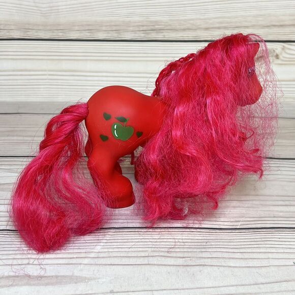 Vintage Magic Meadow Pony 1993 Red Apple Fakie M1 Cabbage Patch Kids CPK Heart - Picture 3 of 9